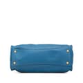 Pikkukuva 3 / 10: Pre-owned Prada Vitello Daino Zip Top Satchel Blue
