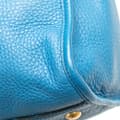 Pikkukuva 10 / 10: Pre-owned Prada Vitello Daino Zip Top Satchel Blue