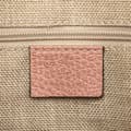 Miniatyrbillede 5 af 10: Pre-owned Gucci Medium Leather GG Charm Dome Satchel Pink