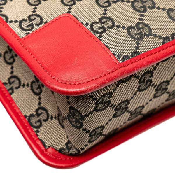 Pre-owned Gucci GG Canvas Handbag Brown