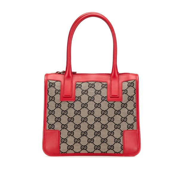 Pre-owned Gucci GG Canvas Handbag Brown