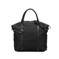 Miniatyrbillede 1 af 10: Pre-owned Gucci Large GG Canvas Charm Dome Satchel Black