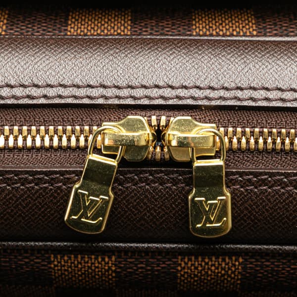 Pre-owned Louis Vuitton Damier Ebene Triana Brown