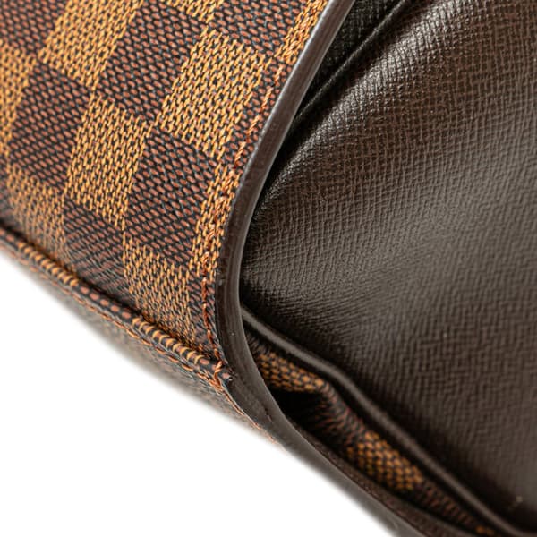 Pre-owned Louis Vuitton Damier Ebene Triana Brown