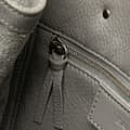 Miniatyrbild 7 av 10: Pre-owned Balenciaga Mini Leather Papier A4 Zip Around Satchel Gray