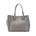 Miniatyrbild 2 av 10: Pre-owned Balenciaga Mini Leather Papier A4 Zip Around Satchel Gray