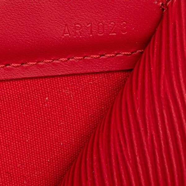 Pre-owned Louis Vuitton Epi Dhanura MM Red
