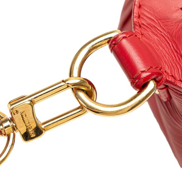 Pre-owned Louis Vuitton Epi Dhanura MM Red