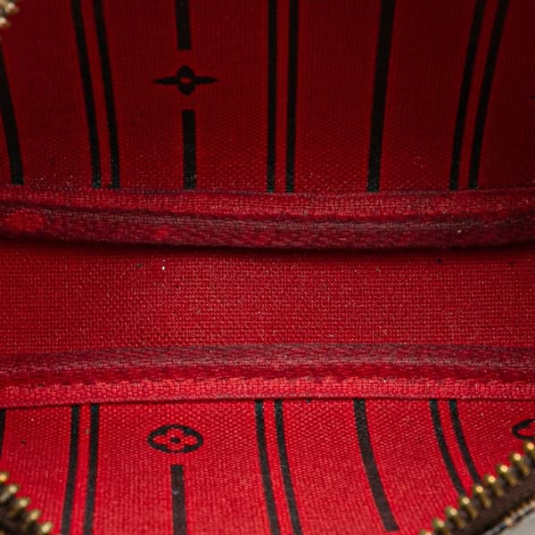 Pre-owned Louis Vuitton Damier Ebene Trunks and Bags Mini Pochette Accessoires Brown