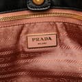 Miniatyrbilde 5 av 10: Pre-owned Prada Tessuto Fiocco Bow Handbag Black