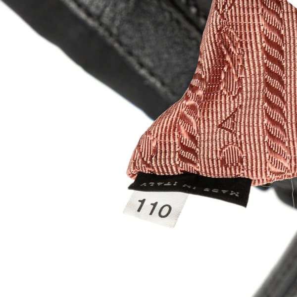 Pre-owned Prada Tessuto Fiocco Bow Handbag Black