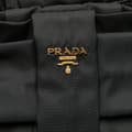 Miniatyrbilde 10 av 10: Pre-owned Prada Tessuto Fiocco Bow Handbag Black