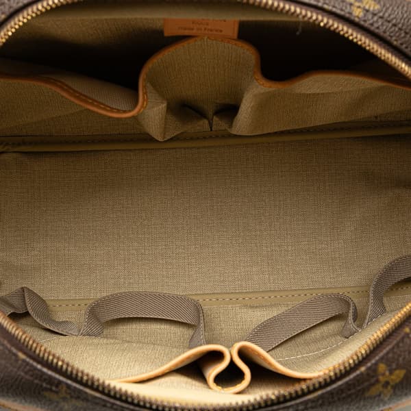 Pre-owned Louis Vuitton Monogram Deauville Brown