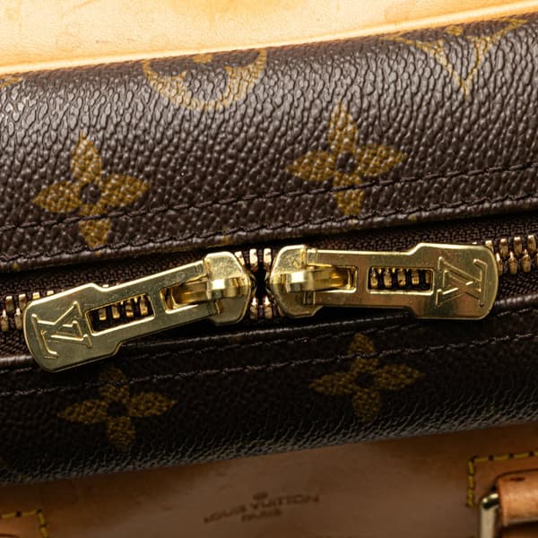 Pre-owned Louis Vuitton Monogram Deauville Brown