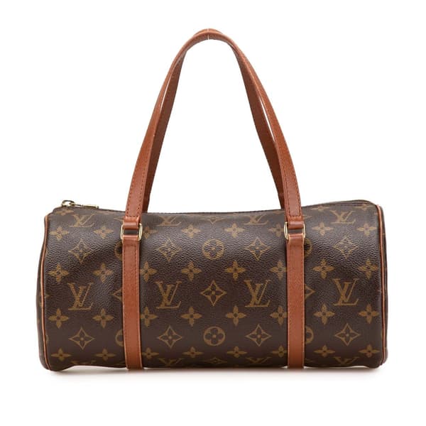 Pre-owned Louis Vuitton Monogram Papillon 30 Brown