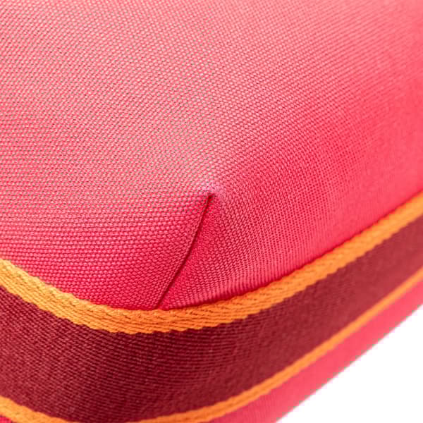 Pre-owned Hermès Small Toile Bride A Brac Pink