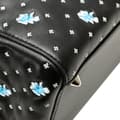 Miniatyrbild 9 av 10: Pre-owned Dior Medium Calfskin Embroidered Flower Lady Dior Black