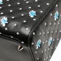 Miniatyrbild 10 av 10: Pre-owned Dior Medium Calfskin Embroidered Flower Lady Dior Black