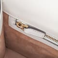 Miniatyrbild 7 av 10: Pre-owned Gucci Small Leather Sylvie Satchel White