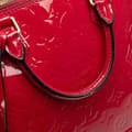 Miniatyrbilde 8 av 9: Pre-owned Louis Vuitton Monogram Vernis Alma PM Red
