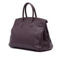 Miniatyrbilde 2 av 10: Pre-owned Hermès Togo Birkin Retourne 35 Purple