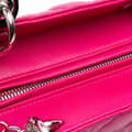 Pikkukuva 6 / 10: Pre-owned Dior Medium Tricolor Lambskin Cannage Lady Dior Pink