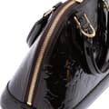 Miniatyrbillede 8 af 10: Pre-owned Louis Vuitton Monogram Vernis Alma BB Purple