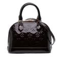 Miniatyrbillede 1 af 10: Pre-owned Louis Vuitton Monogram Vernis Alma BB Purple