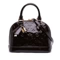 Miniatyrbild 1 av 10: Pre-owned Louis Vuitton Monogram Vernis Alma BB Purple