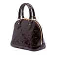 Miniatyrbilde 2 av 10: Pre-owned Louis Vuitton Monogram Vernis Alma BB Purple