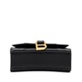 Miniatyrbillede 3 af 9: Pre-owned Balenciaga Mini Leather Hourglass Top Handle Bag Black