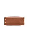 Miniatyrbillede 3 af 10: Pre-owned Gucci Small Leather Bamboo Diana Satchel Brown