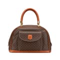 Miniatyrbild 1 av 10: Pre-owned Celine Macadam Coated Canvas Handbag Brown