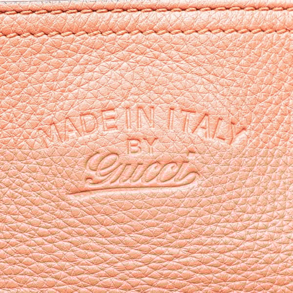 Pre-owned Gucci Leather Bamboo Satchel Pink