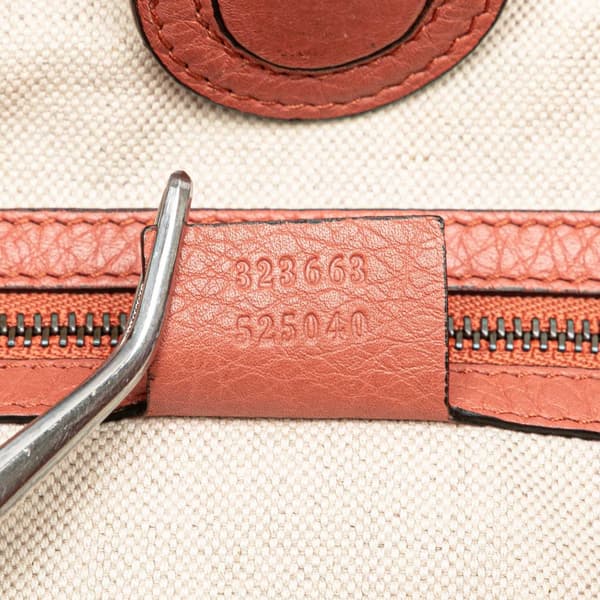 Pre-owned Gucci Leather Bamboo Satchel Pink