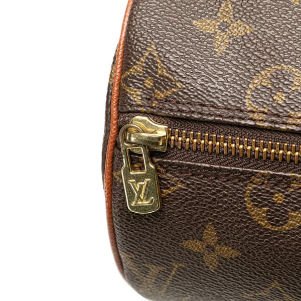 Pre-owned Louis Vuitton Monogram Papillon 26 Brown