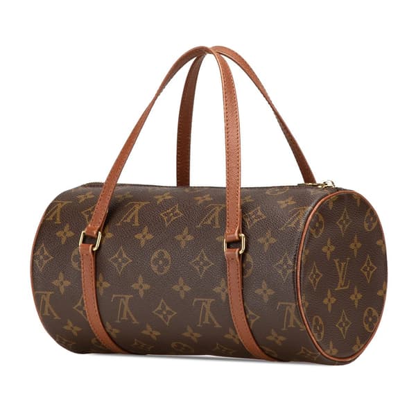 Pre-owned Louis Vuitton Monogram Papillon 26 Brown