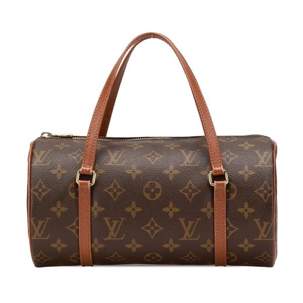 Pre-owned Louis Vuitton Monogram Papillon 26 Brown