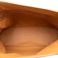 Miniatyrbild 4 av 10: Pre-owned Celine Large Macadam Coated Canvas Dome Satchel Brown