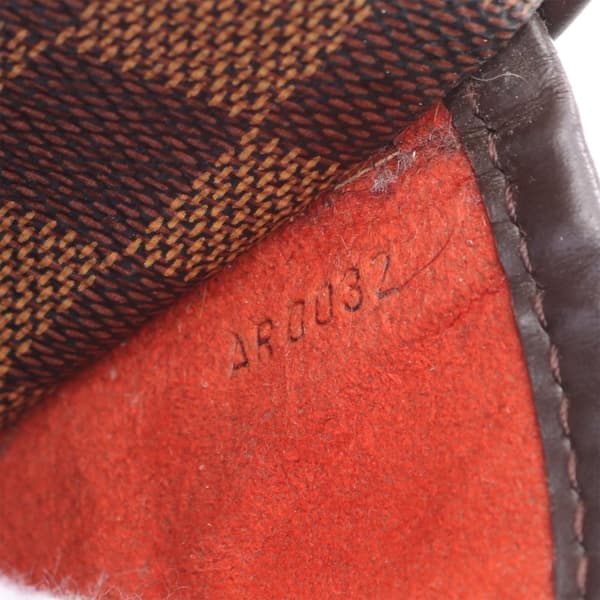 Pre-owned Louis Vuitton Damier Ebene Sarria Horizontal Brown