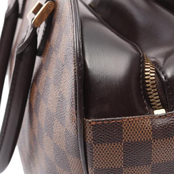 Pre-owned Louis Vuitton Damier Ebene Sarria Horizontal Brown