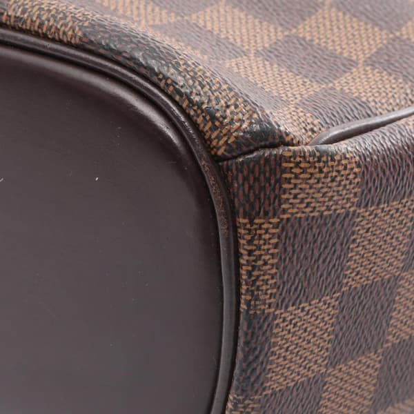 Pre-owned Louis Vuitton Damier Ebene Sarria Horizontal Brown