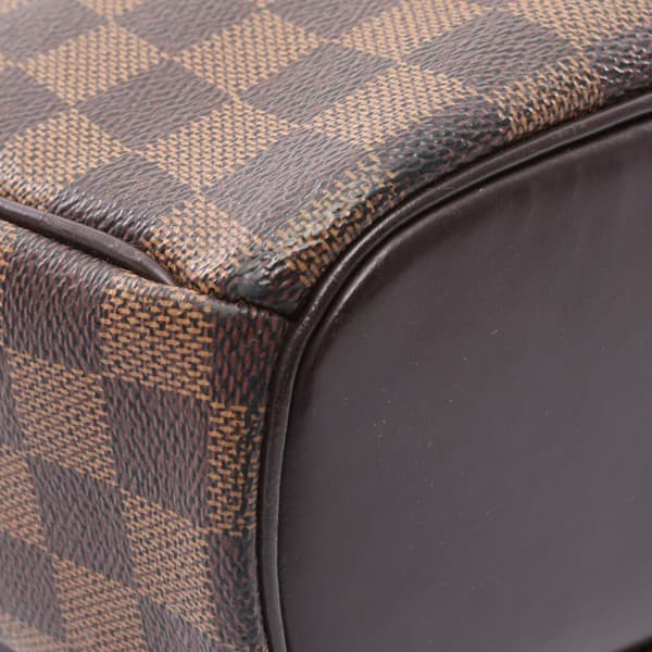 Pre-owned Louis Vuitton Damier Ebene Sarria Horizontal Brown