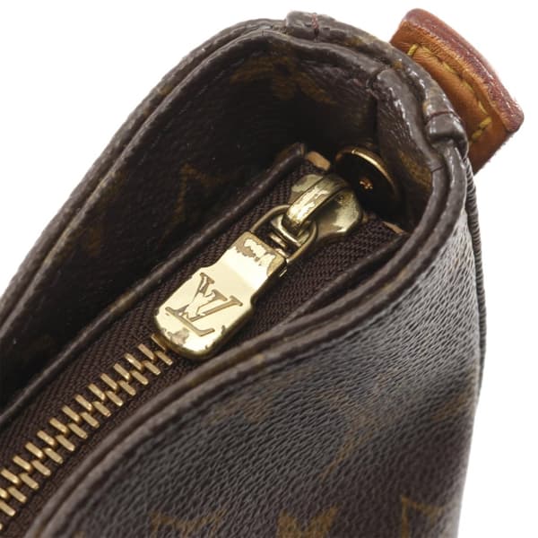 Pre-owned Louis Vuitton LOUIS VUITTON Looping GM Shoulder Bag M51145 Monogram PVC coated canvas leather Brown Used Women