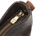 Miniatyrbilde 6 av 10: Pre-owned Louis Vuitton LOUIS VUITTON Looping GM Shoulder Bag M51145 Monogram PVC coated canvas leather Brown Used Women