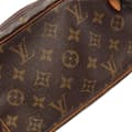 Miniatyrbilde 9 av 10: Pre-owned Louis Vuitton LOUIS VUITTON MarlyBandouliereMonogram Shoulder Bag M51828 PVC coated canvas leather Brown Used Women