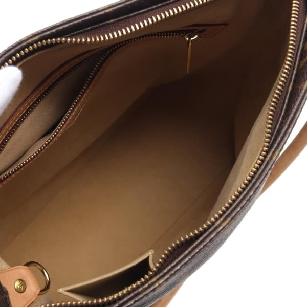 Pre-owned Louis Vuitton LOUIS VUITTON Looping GM Shoulder Bag M51145 Monogram PVC coated canvas leather Brown Used Women
