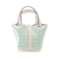 Miniatyrbild 2 av 10: Pre-owned Hermès Swift Lucky Daisy Picotin Lock 14 White