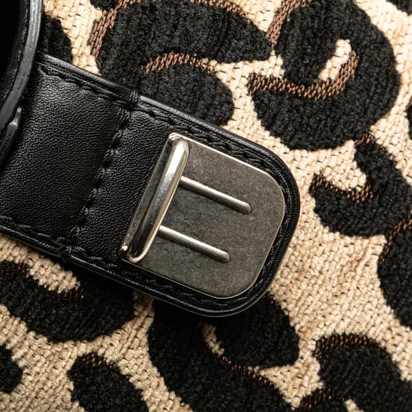 Pre-owned Louis Vuitton Stephen Sprouse Leopard North/South Brown