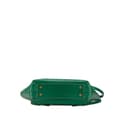 Pikkukuva 3 / 8: Pre-owned Bottega Veneta Small Calfskin Maxi Intrecciato Arco Satchel Green